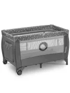 Lionelo Stefi Plus kétszintes utazóágy - Grey White
