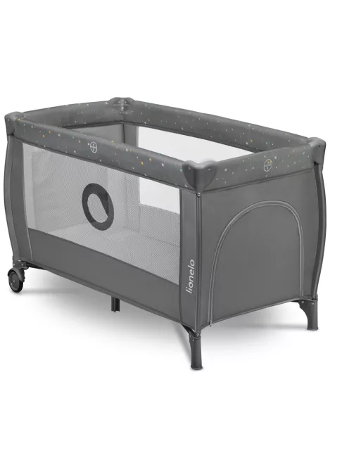 Lionelo Stefi Plus kétszintes utazóágy - Grey Multicolor
