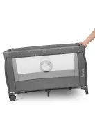 Lionelo Stefi Plus kétszintes utazóágy - Grey Multicolor