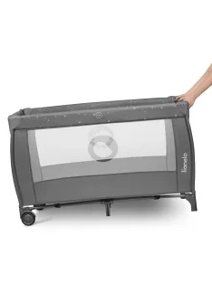 Lionelo Stefi Plus kétszintes utazóágy - Grey Multicolor