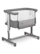 Lionelo Aurora 3in1 babaöböl, babaágy és bölcső - Grey Concrete