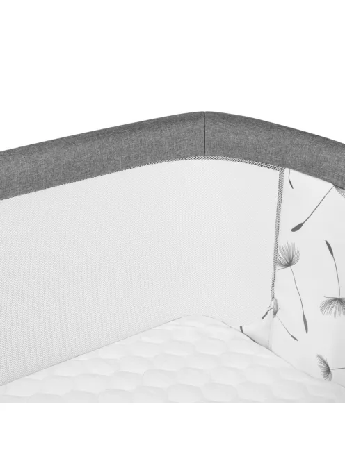 Lionelo Aurora 3in1 babaöböl, babaágy és bölcső - Grey Concrete