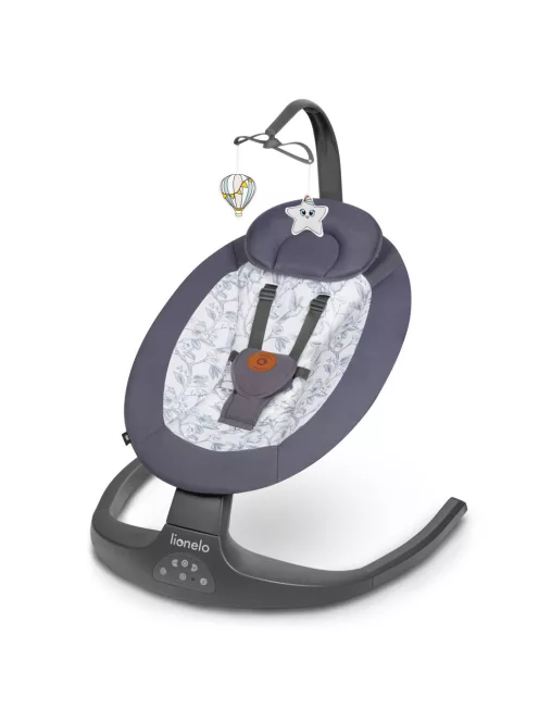 Lionelo Ralf elektromos pihenőszék és hinta - Grey White