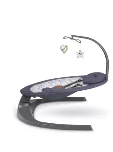 Lionelo Ralf elektromos pihenőszék és hinta - Grey White
