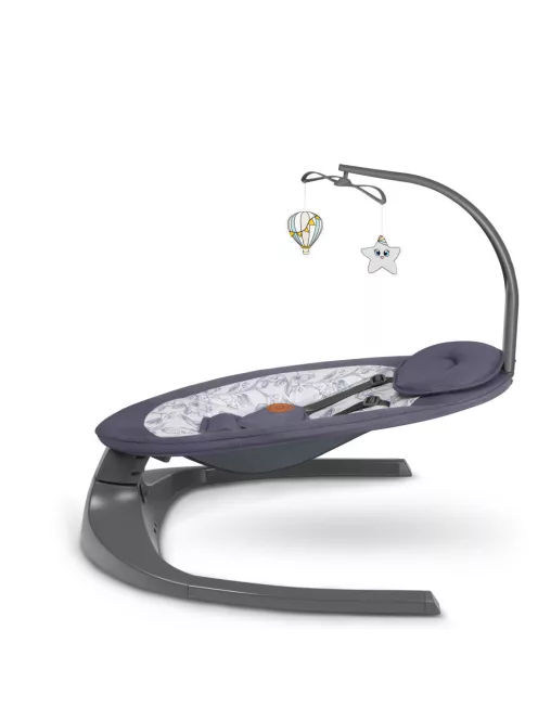 Lionelo Ralf elektromos pihenőszék és hinta - Grey White