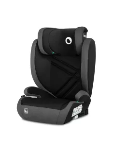 Lionelo Hugo i-Size gyermekülés 100-150 cm - Black-Grey