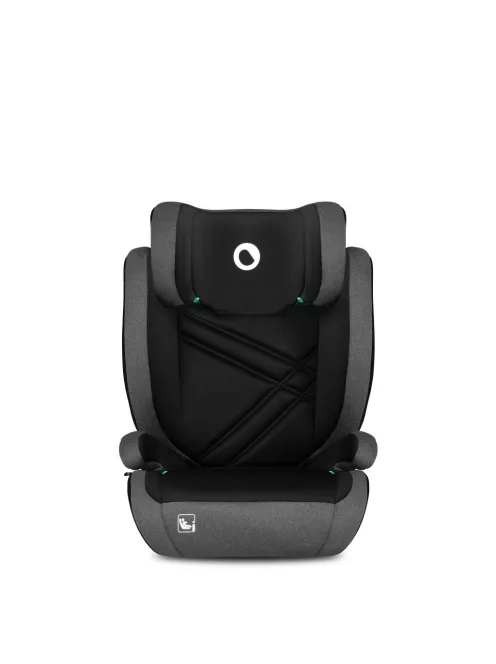 Lionelo Hugo i-Size gyermekülés 100-150 cm - Black-Grey