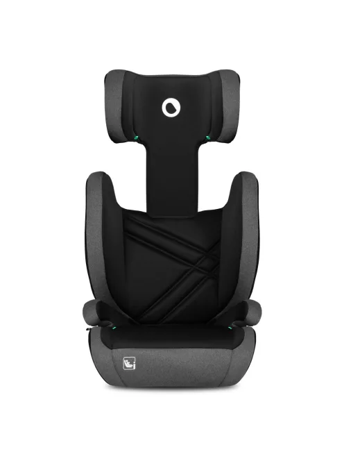 Lionelo Hugo i-Size gyermekülés 100-150 cm - Black-Grey