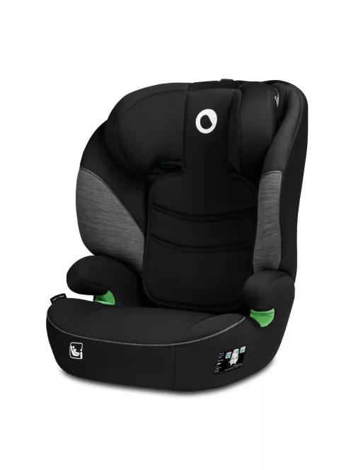 Lionelo Lars i-Size gyermekülés 100-150 cm - Black-Grey