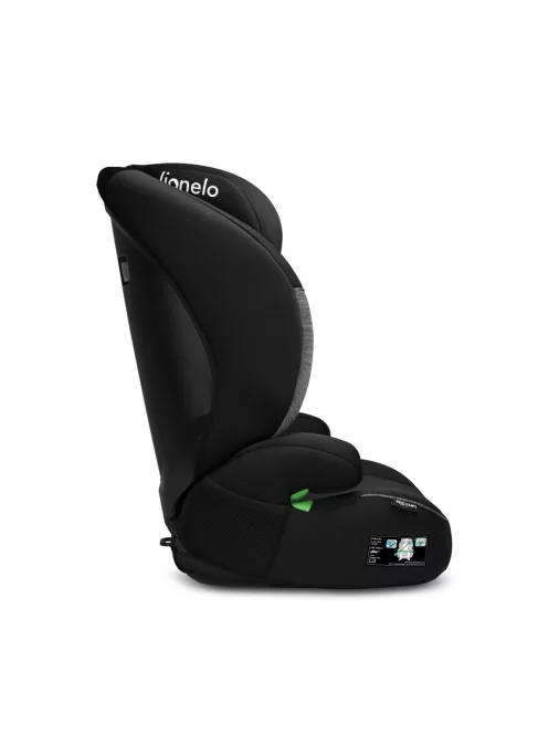 Lionelo Lars i-Size gyermekülés 100-150 cm - Black-Grey