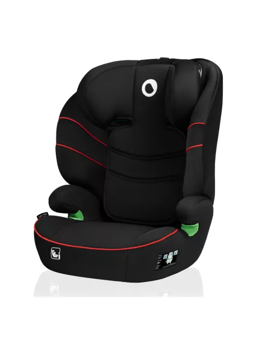 Lionelo Lars i-Size gyermekülés 100-150 cm - Sporty Black-Red