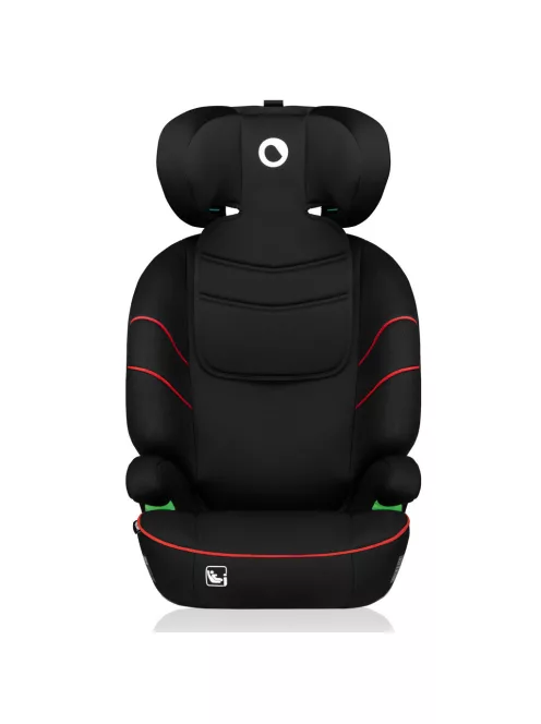 Lionelo Lars i-Size gyermekülés 100-150 cm - Sporty Black-Red