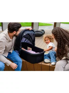 Lionelo Amber 2in1 multifunkciós babakocsi - Black Onyx