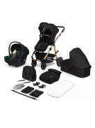 Lionelo Amber 3in1 multifunkciós babakocsi - Black Onyx