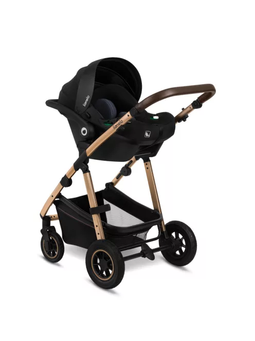 Lionelo Amber 3in1 multifunkciós babakocsi - Black Onyx