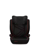 Lionelo Hugo i-Size Isofix gyerekülés (100-150 cm) - Black Red
