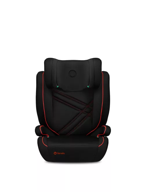 Lionelo Hugo i-Size Isofix gyerekülés (100-150 cm) - Black Red