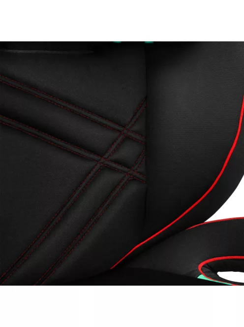 Lionelo Hugo i-Size Isofix gyerekülés (100-150 cm) - Black Red