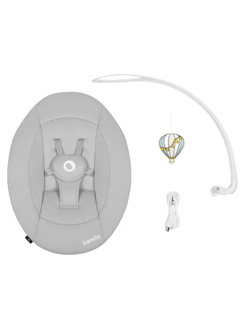 Lionelo Iris 2in1 Elektromos hinta és pihenőszék - Grey Concrete