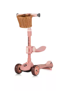 Lionelo Franky 3 kerekű 2in1 roller - Pink Rose