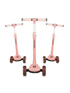 Lionelo Franky 3 kerekű 2in1 roller - Pink Rose