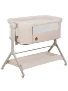 Lionelo Leonie 3az1-ben babaágy, bababölcső és babaöböl - Beige Sand