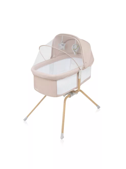 Lionelo Malin Evo utazóágy - Beige Natural