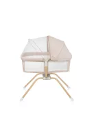 Lionelo Malin Evo utazóágy - Beige Natural