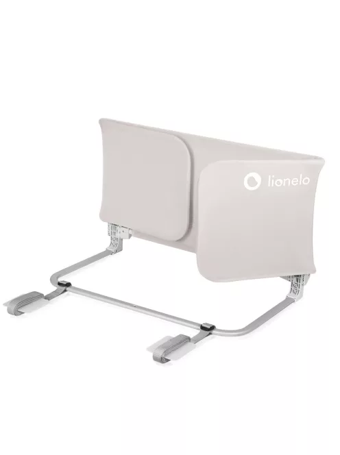 Lionelo Lora XL Hordozható leesésgátló - Beige Sand (150x46x38 cm)