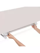 Lionelo Lora XL Hordozható leesésgátló - Beige Sand (150x46x38 cm)