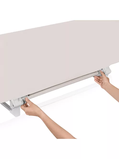 Lionelo Lora XL Hordozható leesésgátló - Beige Sand (150x46x38 cm)