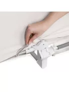 Lionelo Lora XL Hordozható leesésgátló - Beige Sand (150x46x38 cm)