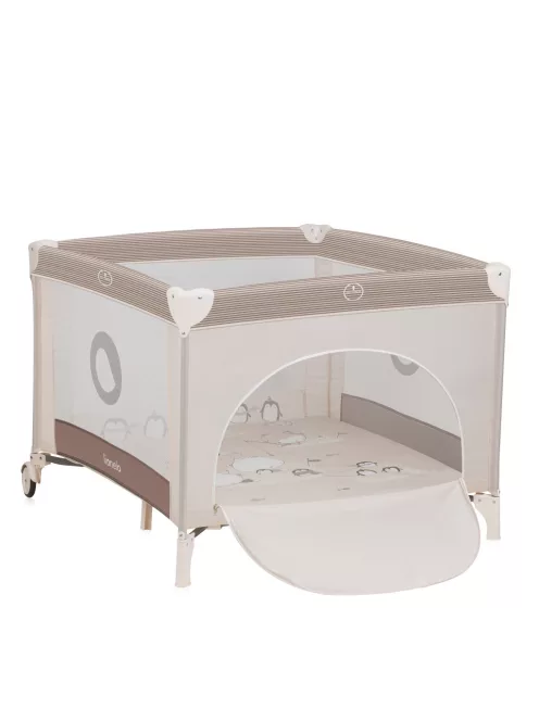 Lionelo Bonnie összecsukható járóka - Beige Sand