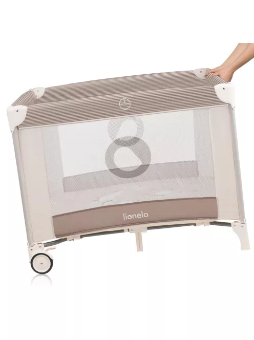Lionelo Bonnie összecsukható járóka - Beige Sand