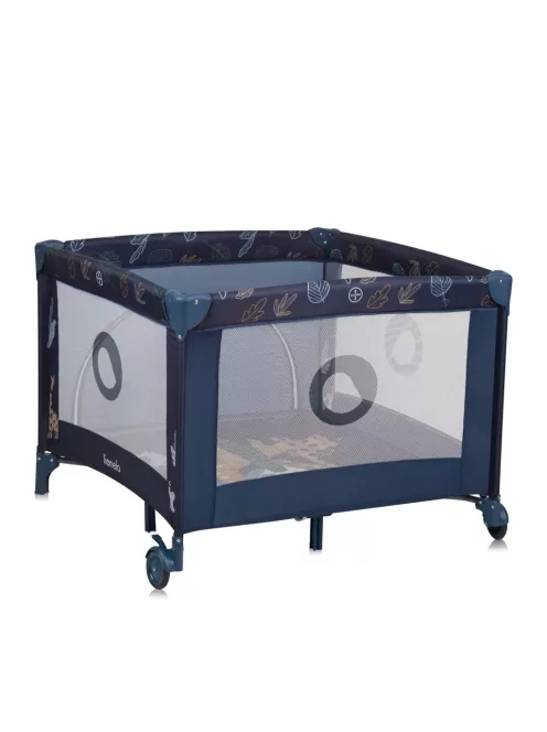Lionelo Bonnie összecsukható járóka - Blue Navy