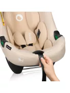 Lionelo Astrid I-Size Babahordozó + bázistalp Set 40-87 cm - Beige Sand