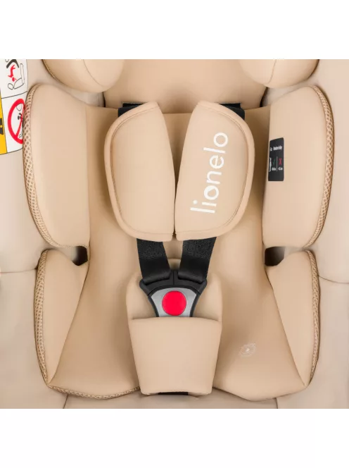Lionelo Astrid I-Size Babahordozó + bázistalp Set 40-87 cm - Beige Sand