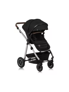 Lionelo Amber 3in1 multifunkciós babakocsi - Black Silver