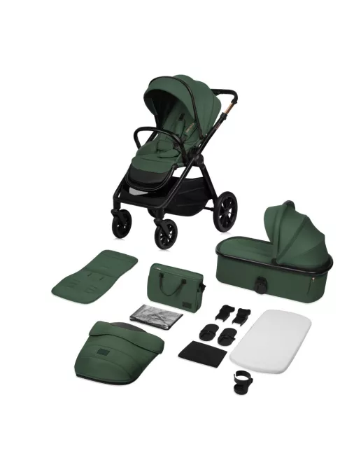 Lionelo Layla 2in1 Multifunkciós babakocsi - Green Forest