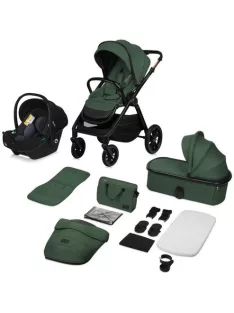 Lionelo Layla 3in1 Multifunkciós babakocsi - Green Forest