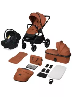 Lionelo Layla 3in1 Multifunkciós babakocsi - Brown Rust