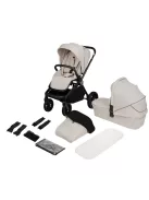 Lionelo Mika Plus 2in1 Multifunkciós babakocsi - Beige Sand