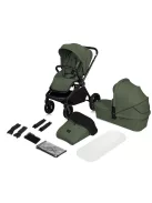 Lionelo Mika Plus 2in1 Multifunkciós babakocsi - Green Olive