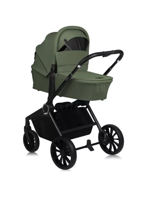 Lionelo Mika Plus 2in1 Multifunkciós babakocsi - Green Olive