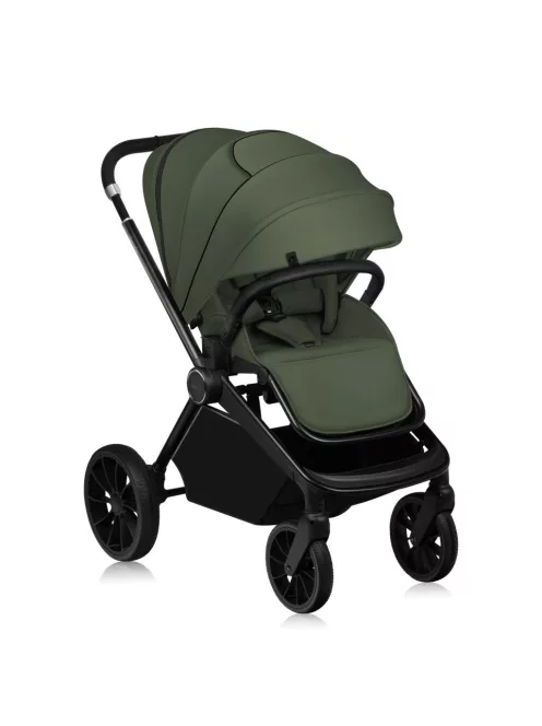 Lionelo Mika Plus 2in1 Multifunkciós babakocsi - Green Olive