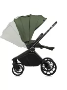 Lionelo Mika Plus 2in1 Multifunkciós babakocsi - Green Olive