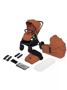 Lionelo Mika Plus 2in1 Multifunkciós babakocsi - Brown Rust