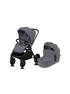 Lionelo Mika Plus 2in1 Multifunkciós babakocsi - Grey Stone