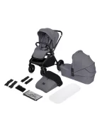 Lionelo Mika Plus 2in1 Multifunkciós babakocsi - Grey Stone