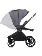 Lionelo Mika Plus 2in1 Multifunkciós babakocsi - Grey Stone
